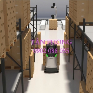 Robot vận chuyển, xếp dỡ pallet - AMR Forklift
